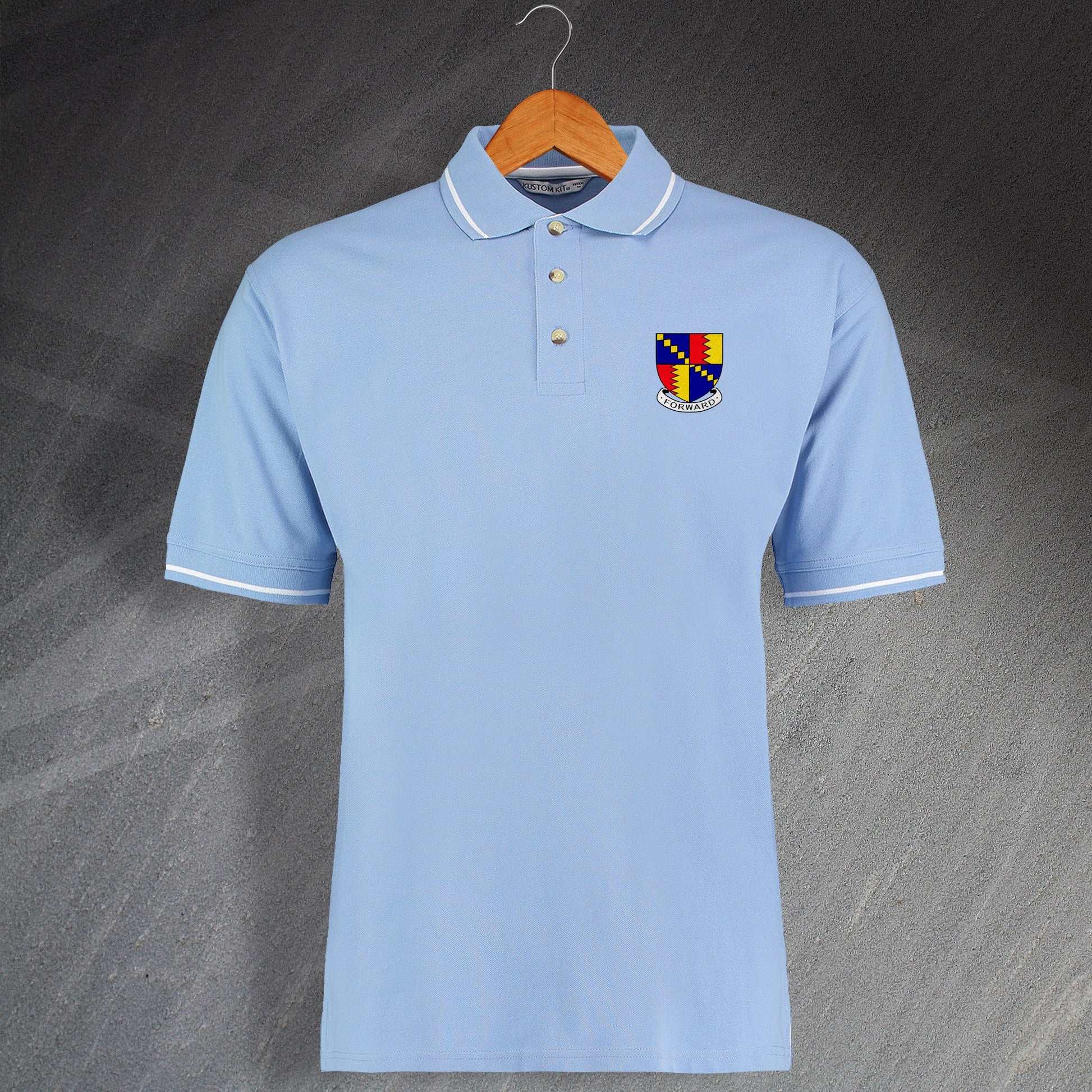 Villa Embroidered Football Polo Shirt