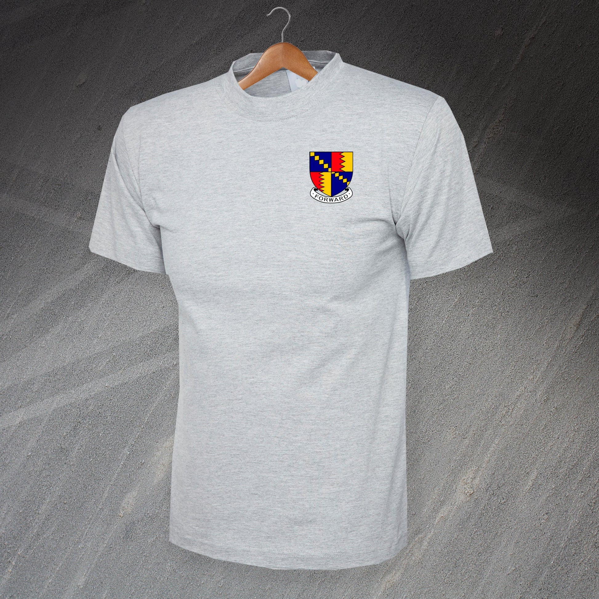 Retro Aston Villa 1886 Embroidered T-Shirt