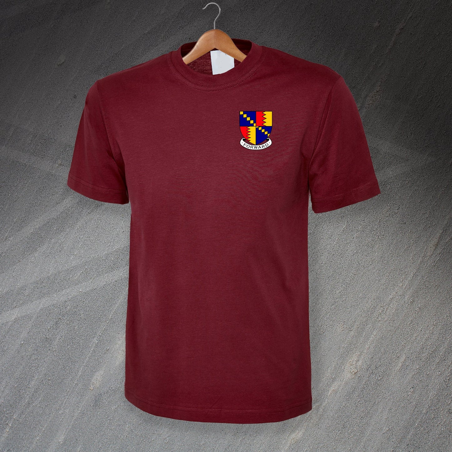 Retro Aston Villa 1886 Embroidered T-Shirt