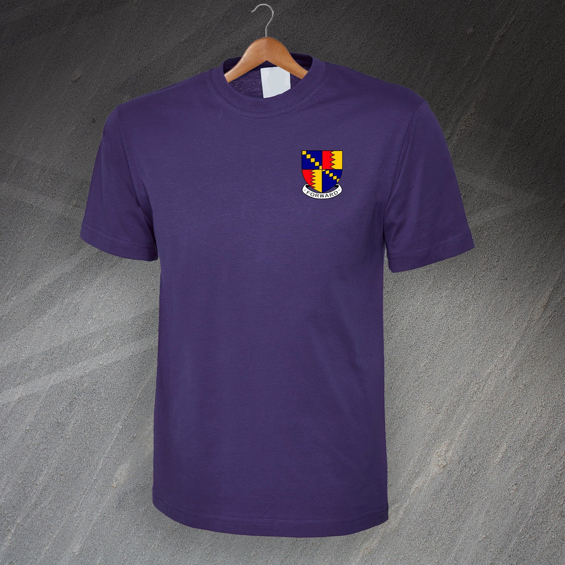 Retro Aston Villa 1886 Embroidered T-Shirt