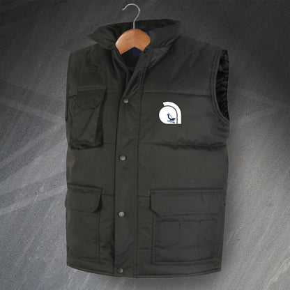 Retro West Brom 1972 Embroidered Super Pro Bodywarmer