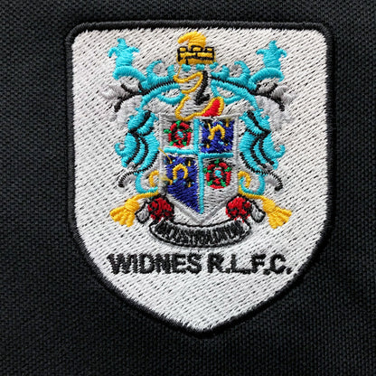 Retro Widnes RLFC Embroidered Contrast Polo Shirt
