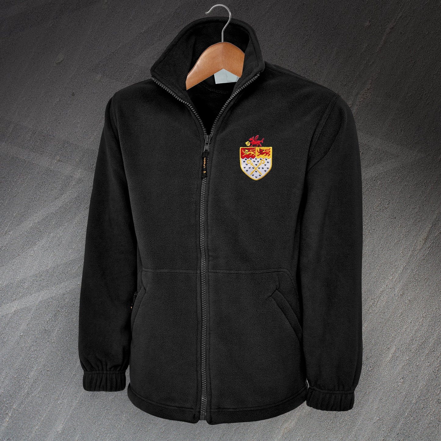 Retro Wrexham 1967 Embroidered Fleece