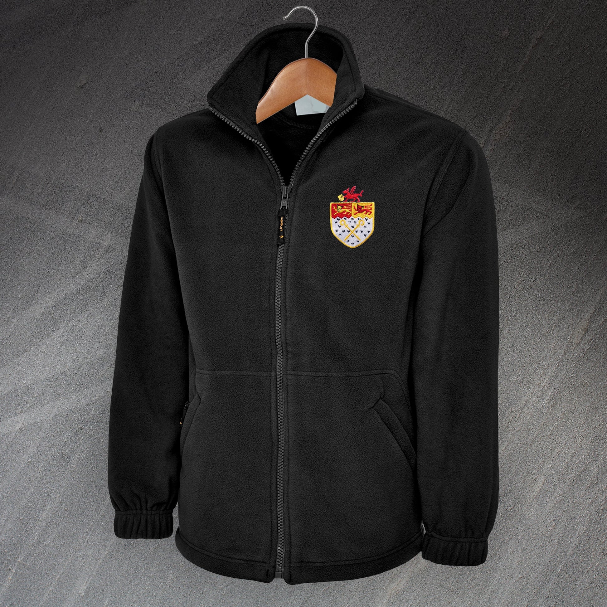 Retro Wrexham 1967 Embroidered Fleece