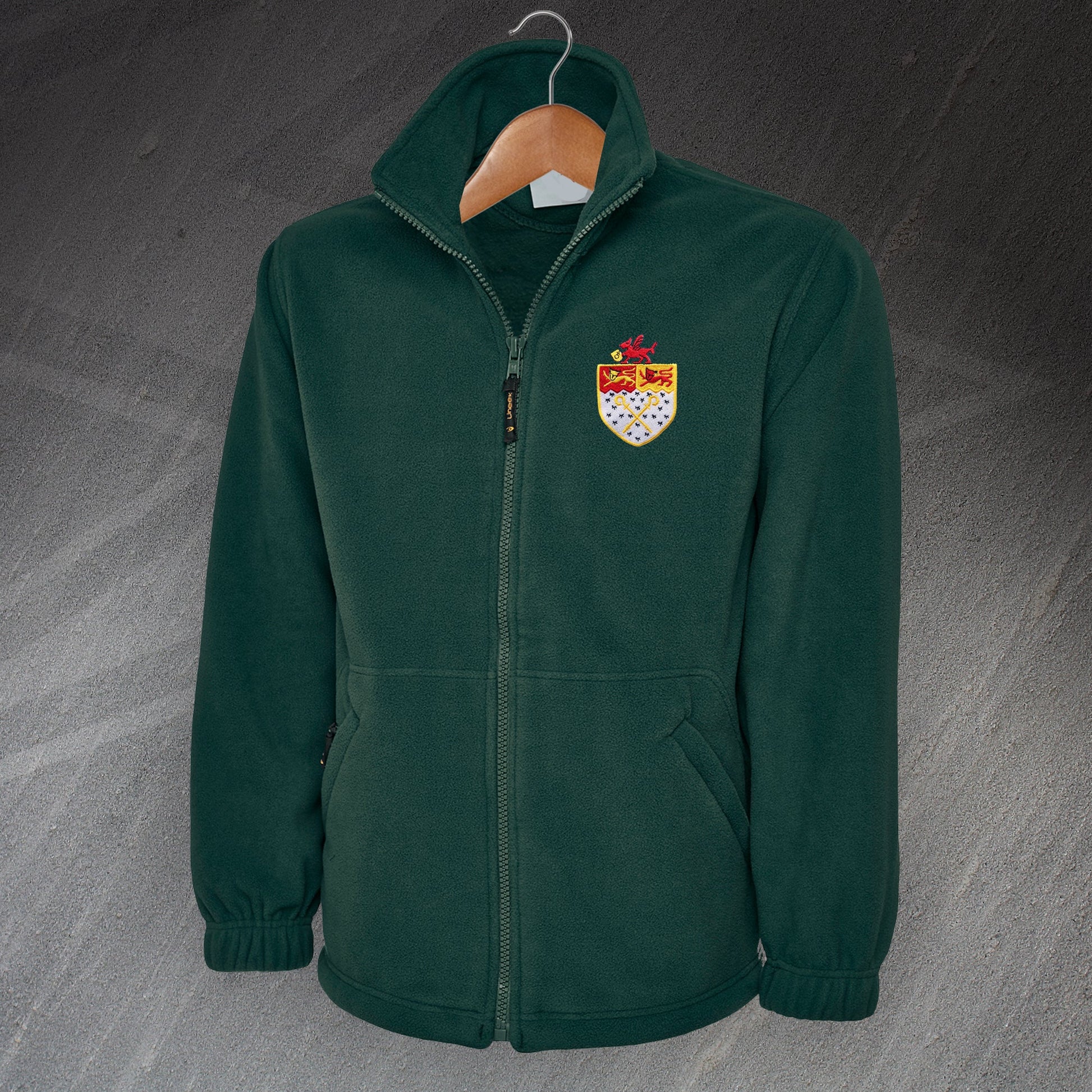 Retro Wrexham 1967 Embroidered Fleece