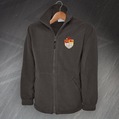 Retro Wrexham 1967 Embroidered Fleece