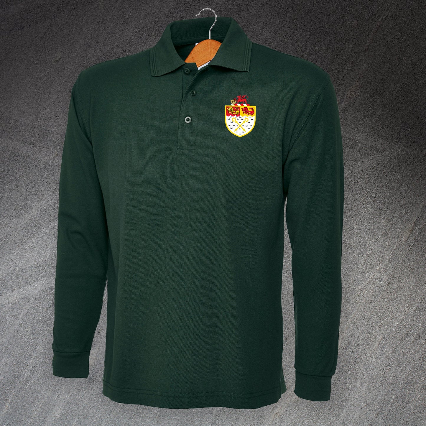 Wrexham Long Sleeve Polo Shirt
