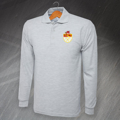 Wrexham Long Sleeve Polo Shirt