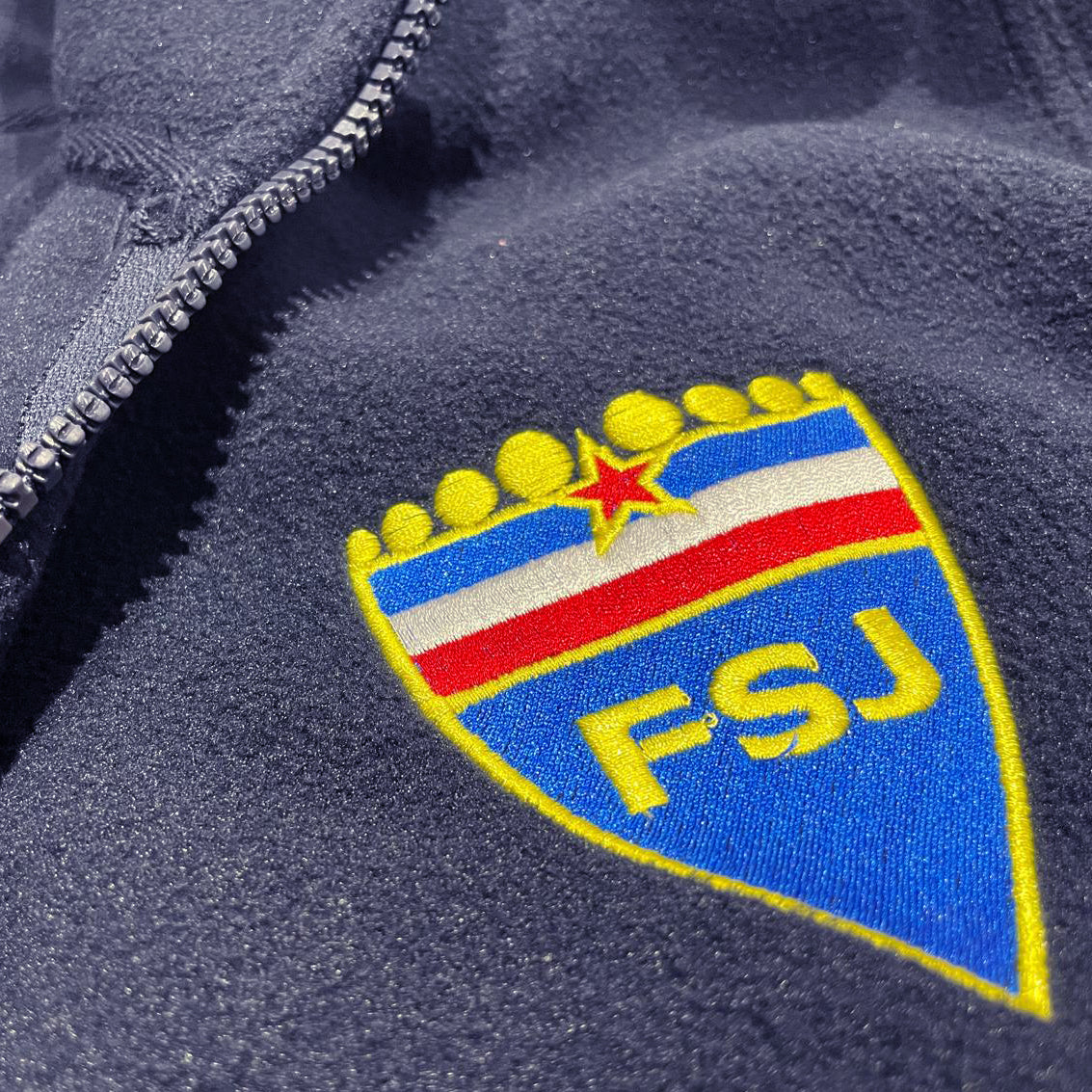 Retro Yugoslavia 1945 Fleece Jacket