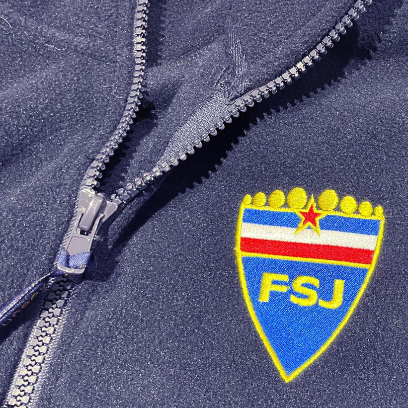 Retro Yugoslavia 1945 Fleece Jacket