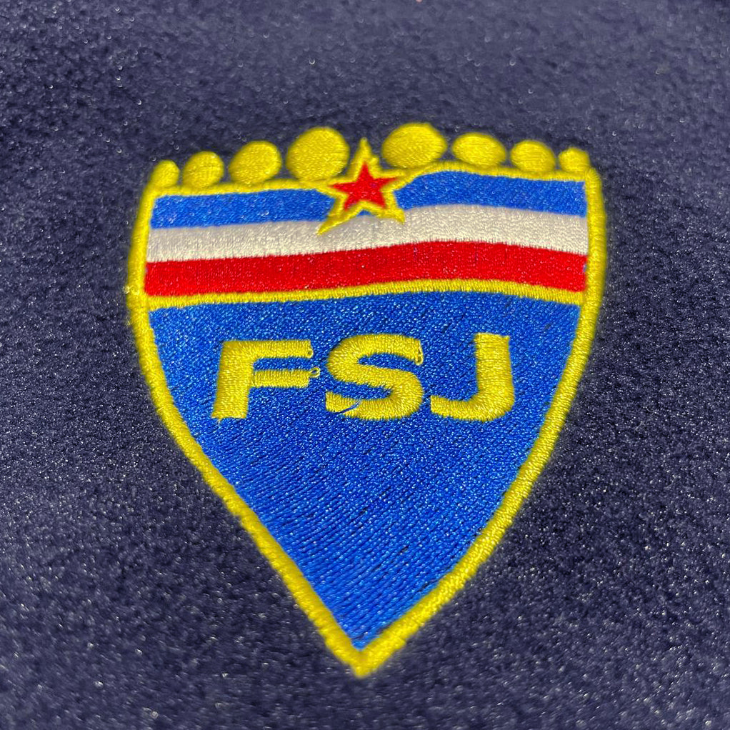 Retro Yugoslavia 1945 Fleece Jacket