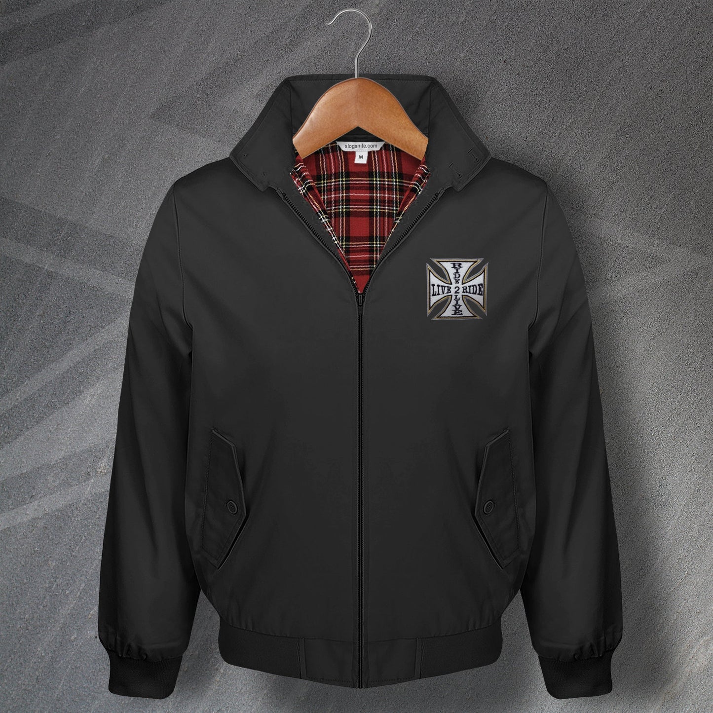 Motorcycle Harrington Jacket