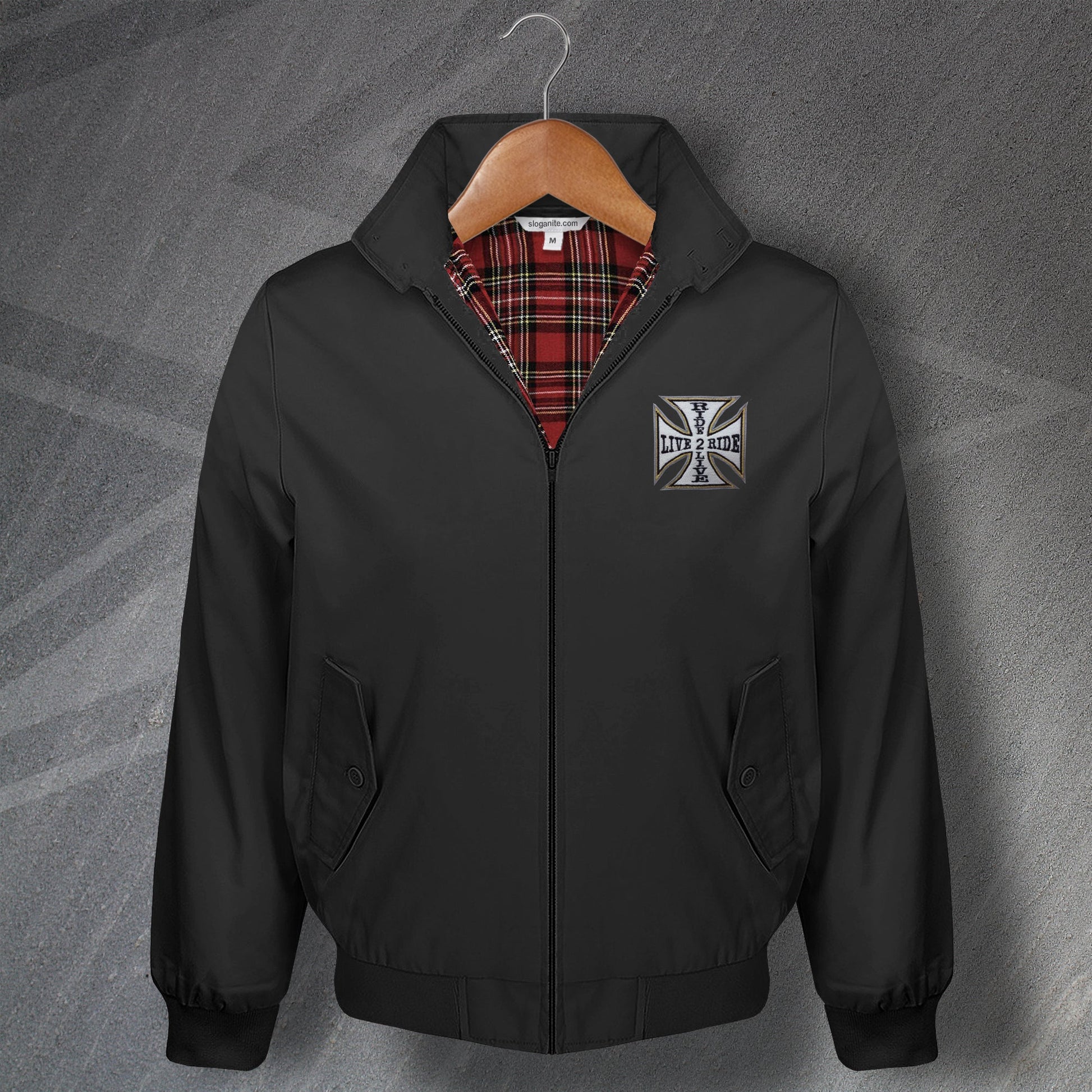 Motorcycle Harrington Jacket