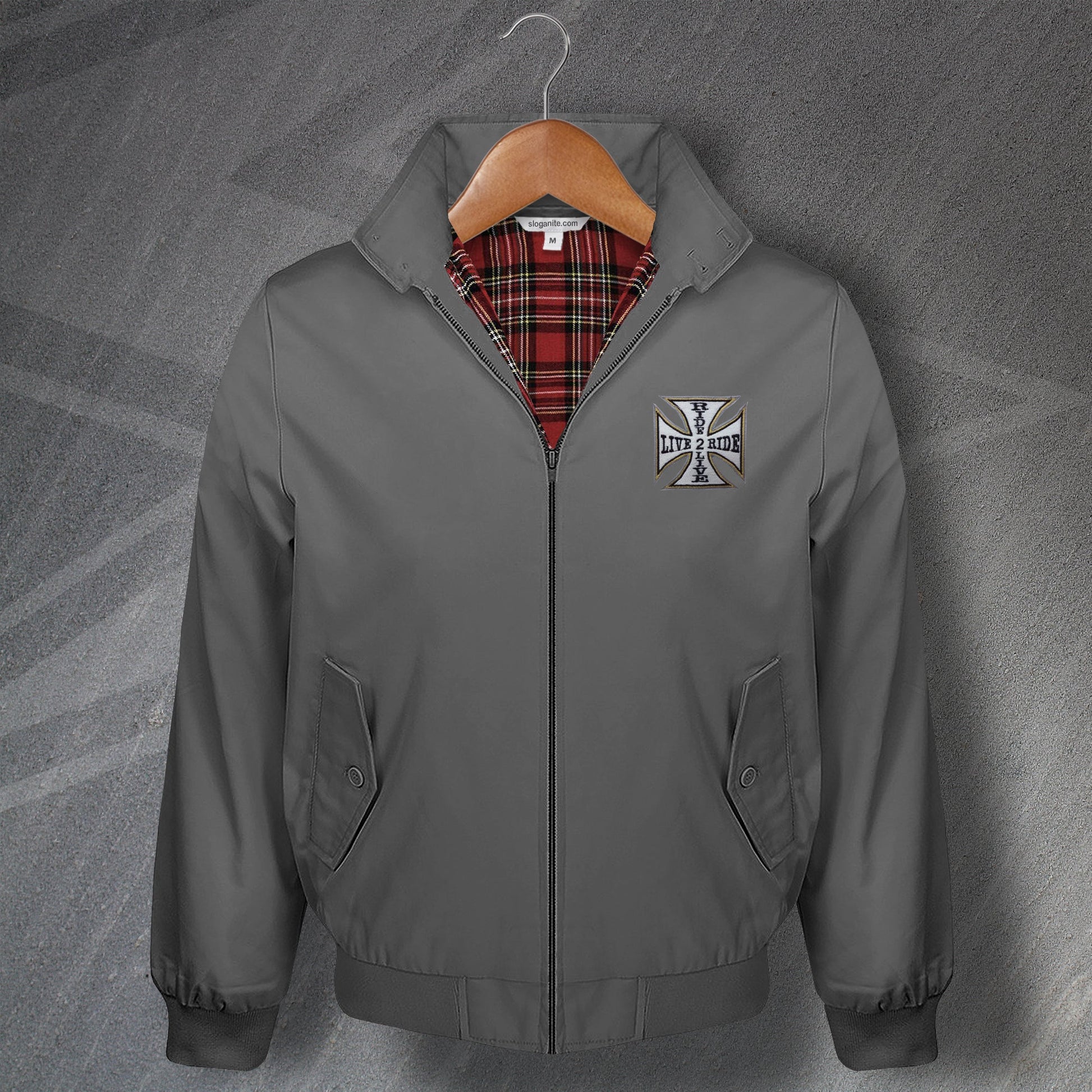 Motorcycle Harrington Jacket
