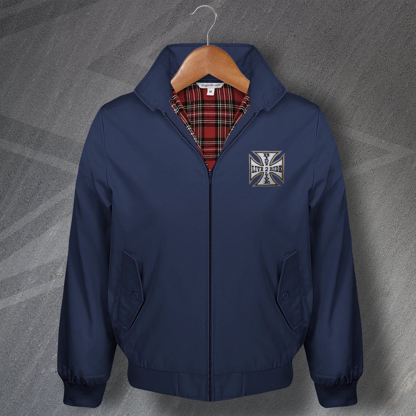 Motorcycle Harrington Jacket