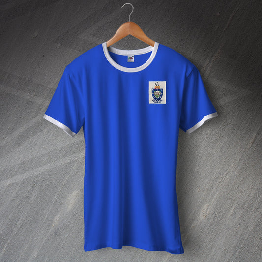 Retro Rochdale Football Ringer Shirt