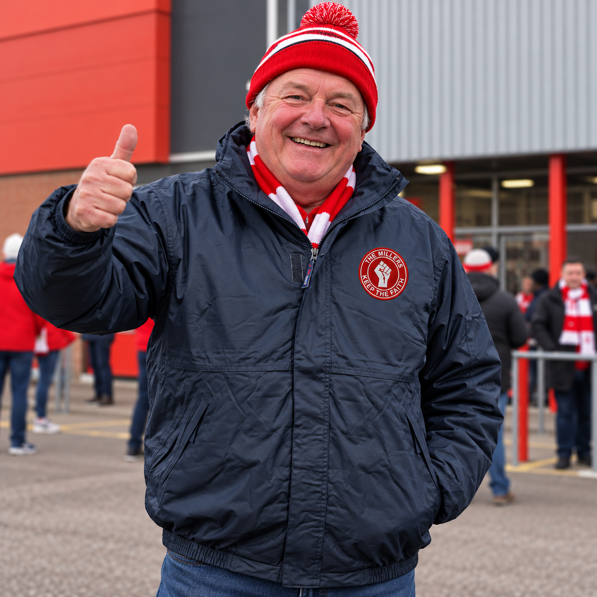 Rotherham United Waterproof Jacket