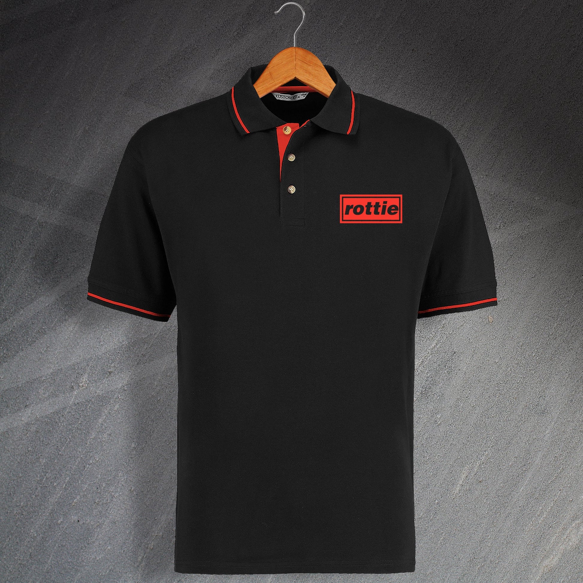 Rottie Unisex Polo Shirt