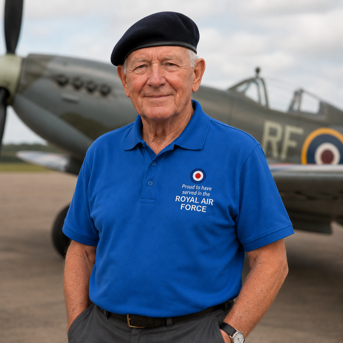 Served in The Royal Air Force Polo Shirt