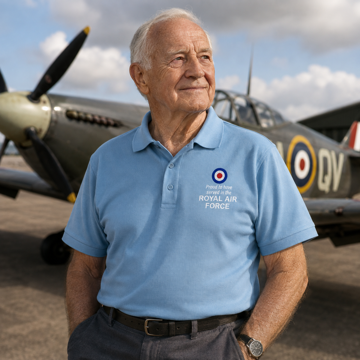 Served in The Royal Air Force Polo Shirt