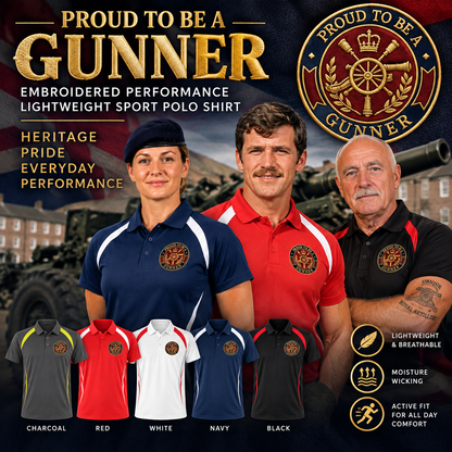Royal Artillery Gunner Polo Shirt