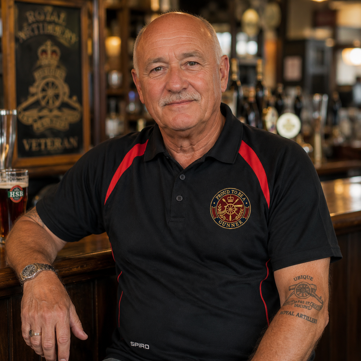 Royal Artillery Gunner Polo Shirt