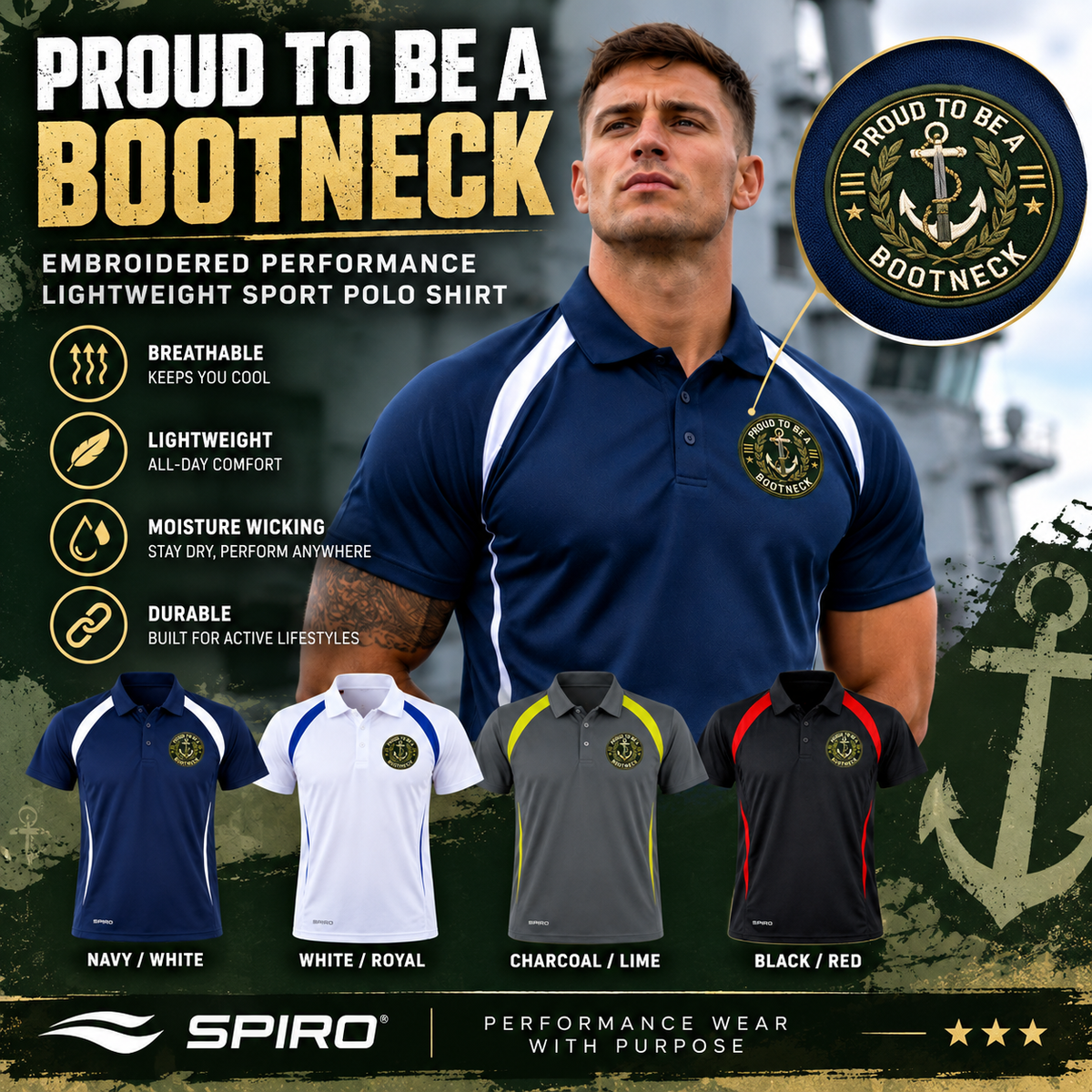 Royal Marines Bootneck Polo Shirt