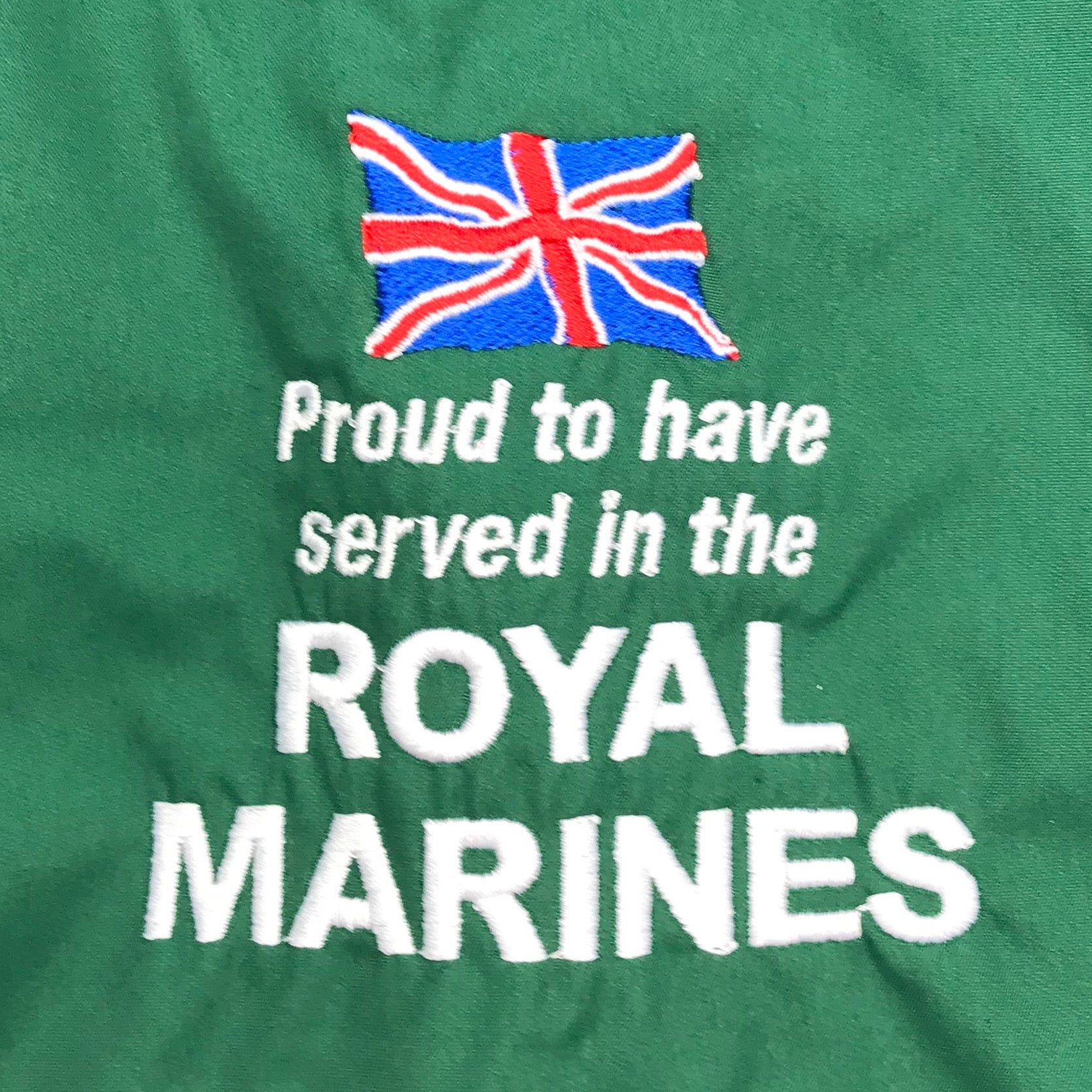 Royal Marines Embroidered Badge