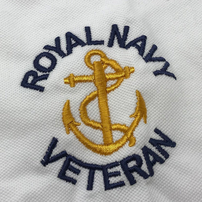 Royal Navy Veteran Anchor Ringer Shirt