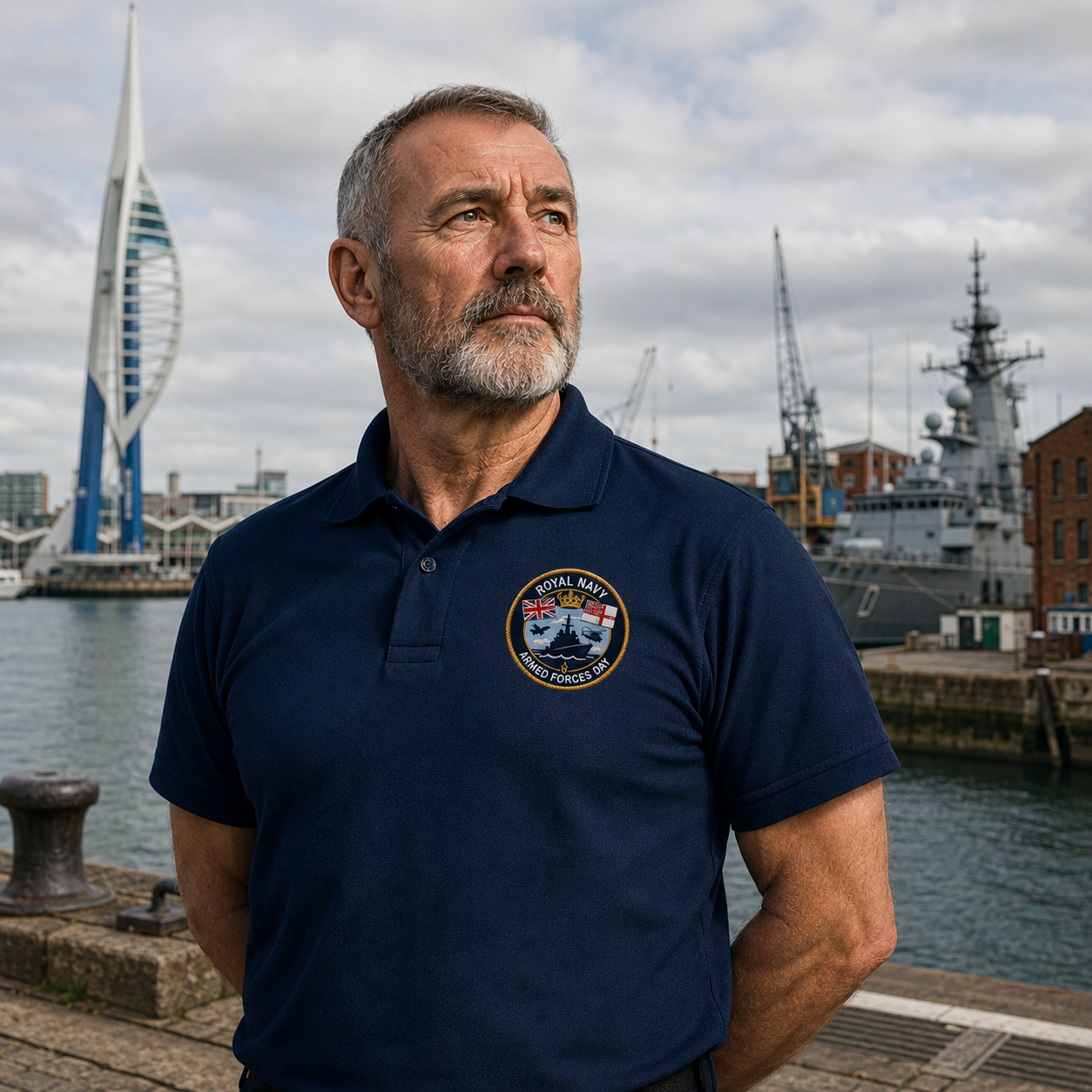 Royal Navy Armed Forces Day Polo Shirt