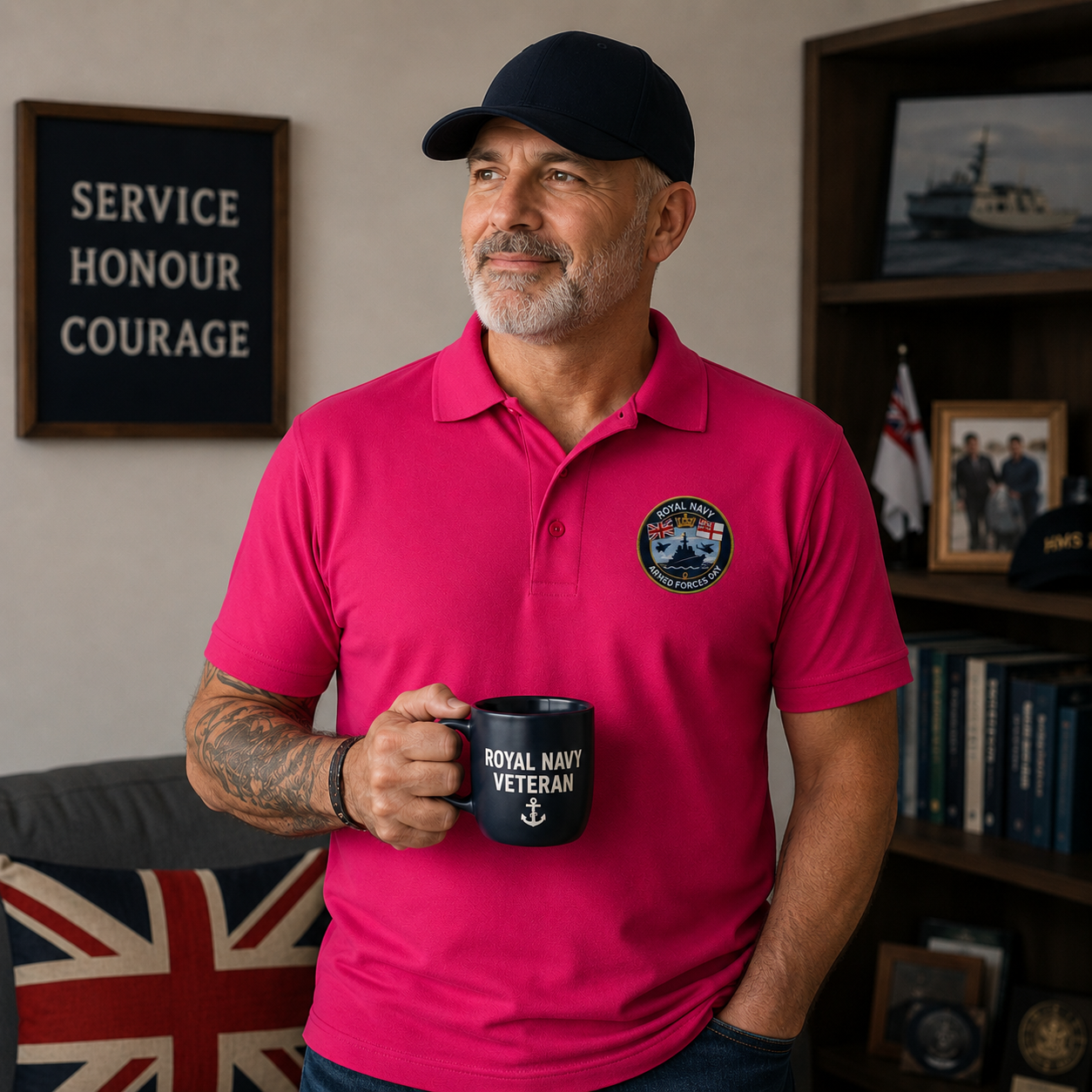 Royal Navy Armed Forces Day Polo Shirt
