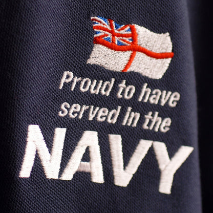 Proud to Have Served In The Navy Embroidered Badge