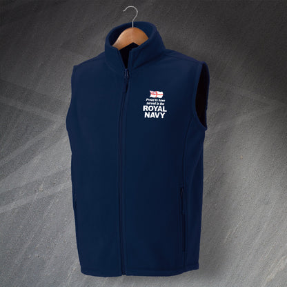 Royal Navy Fleece Gilet