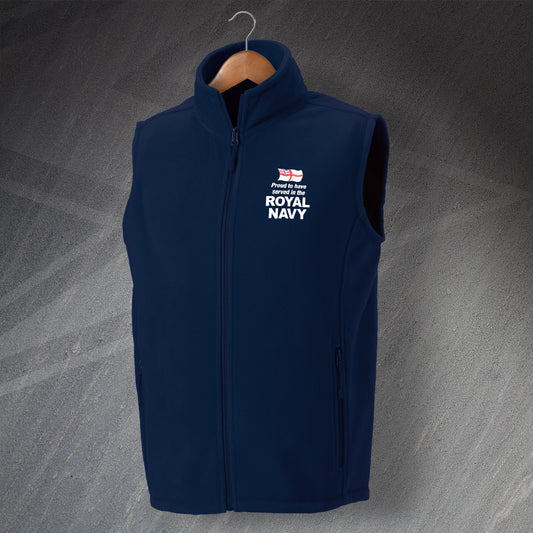 Royal Navy Fleece Gilet