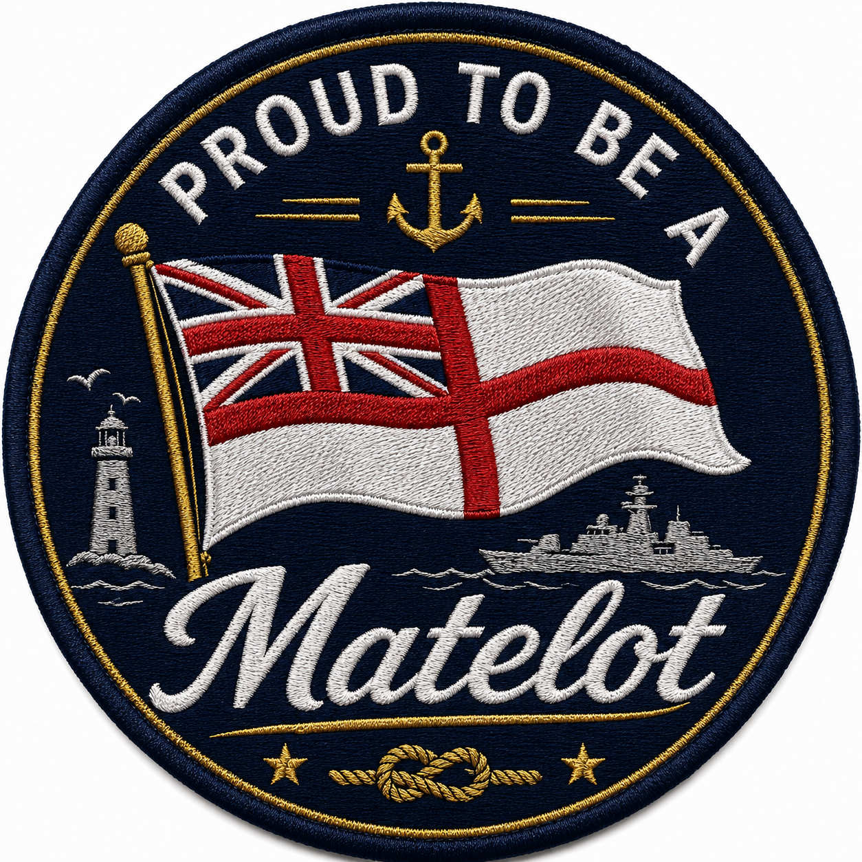 Royal Navy Matelot Polo Shirt