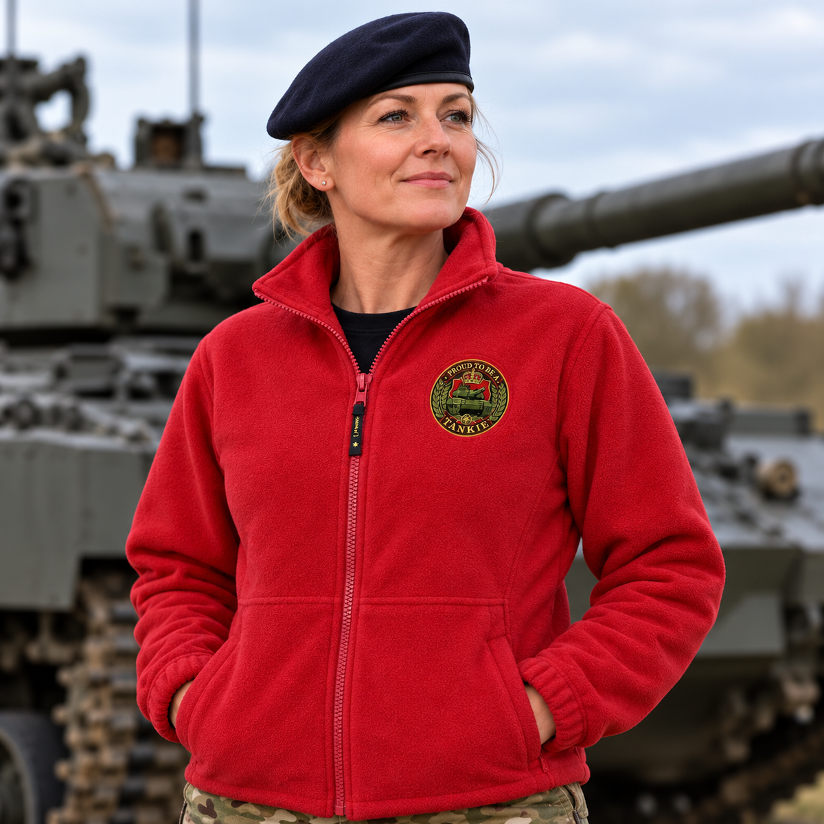 Royal Tank Regiment Tankie Fleece Jacket
