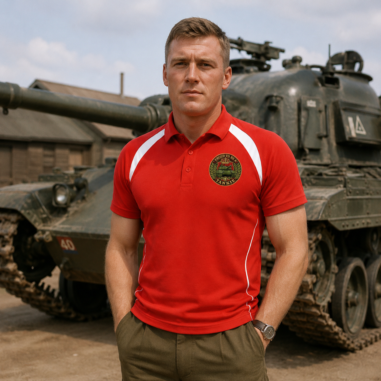 Royal Tank Regiment Tankie Polo Shirt