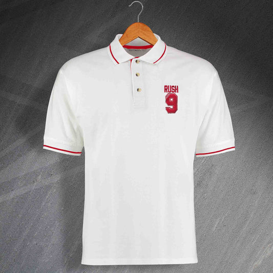 Rush 9 Embroidered Contrast Polo Shirt