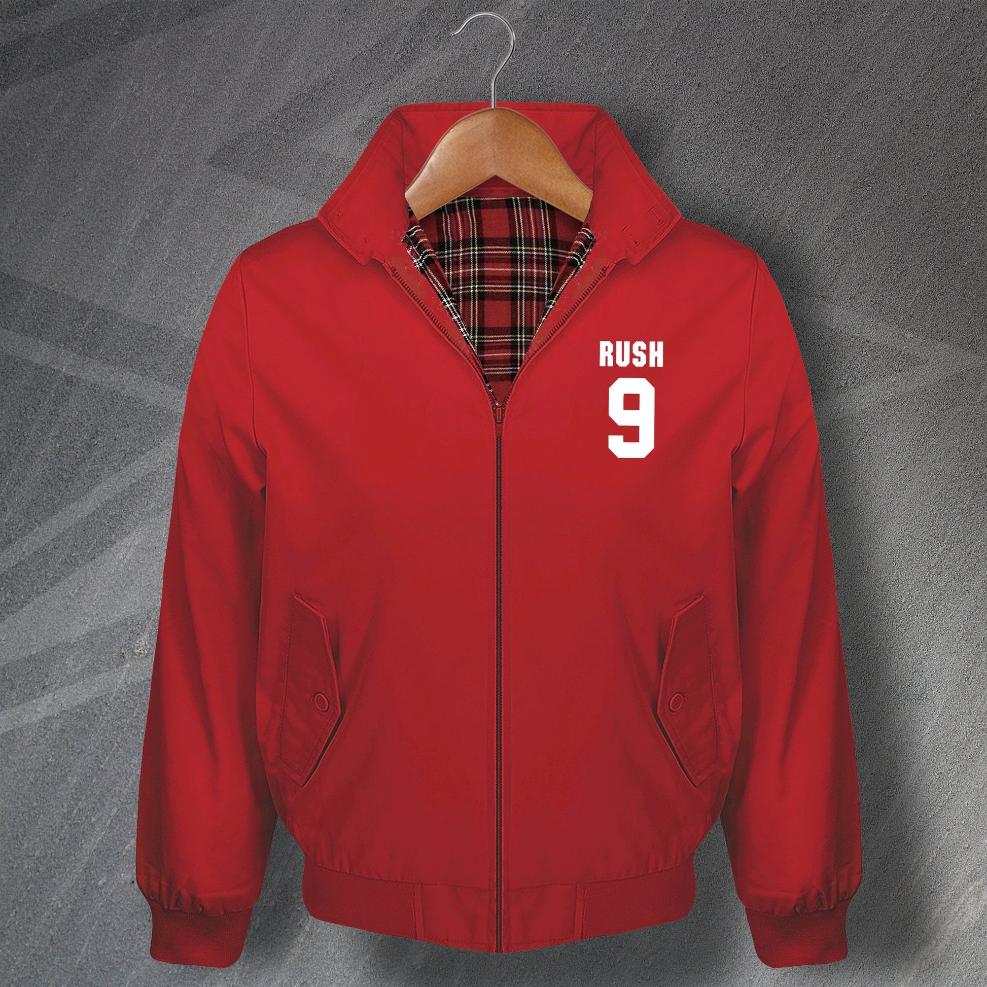 Personalised Football Harrington Jacket