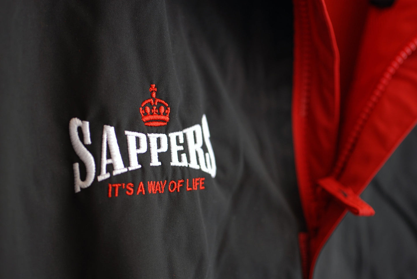 Sappers It's a Way of Life Embroidered Badge