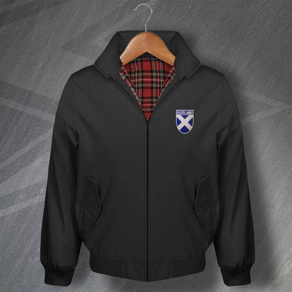 Flag of Scotland Shield Harrington Jacket