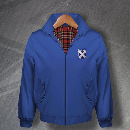 Flag of Scotland Shield Harrington Jacket
