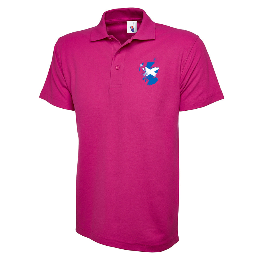 Scottish Flag Polo Shirt