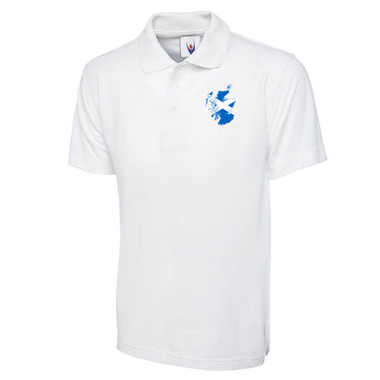Scottish Flag Polo Shirt