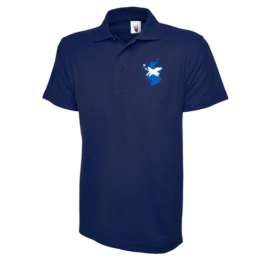 Scottish Flag Polo Shirt