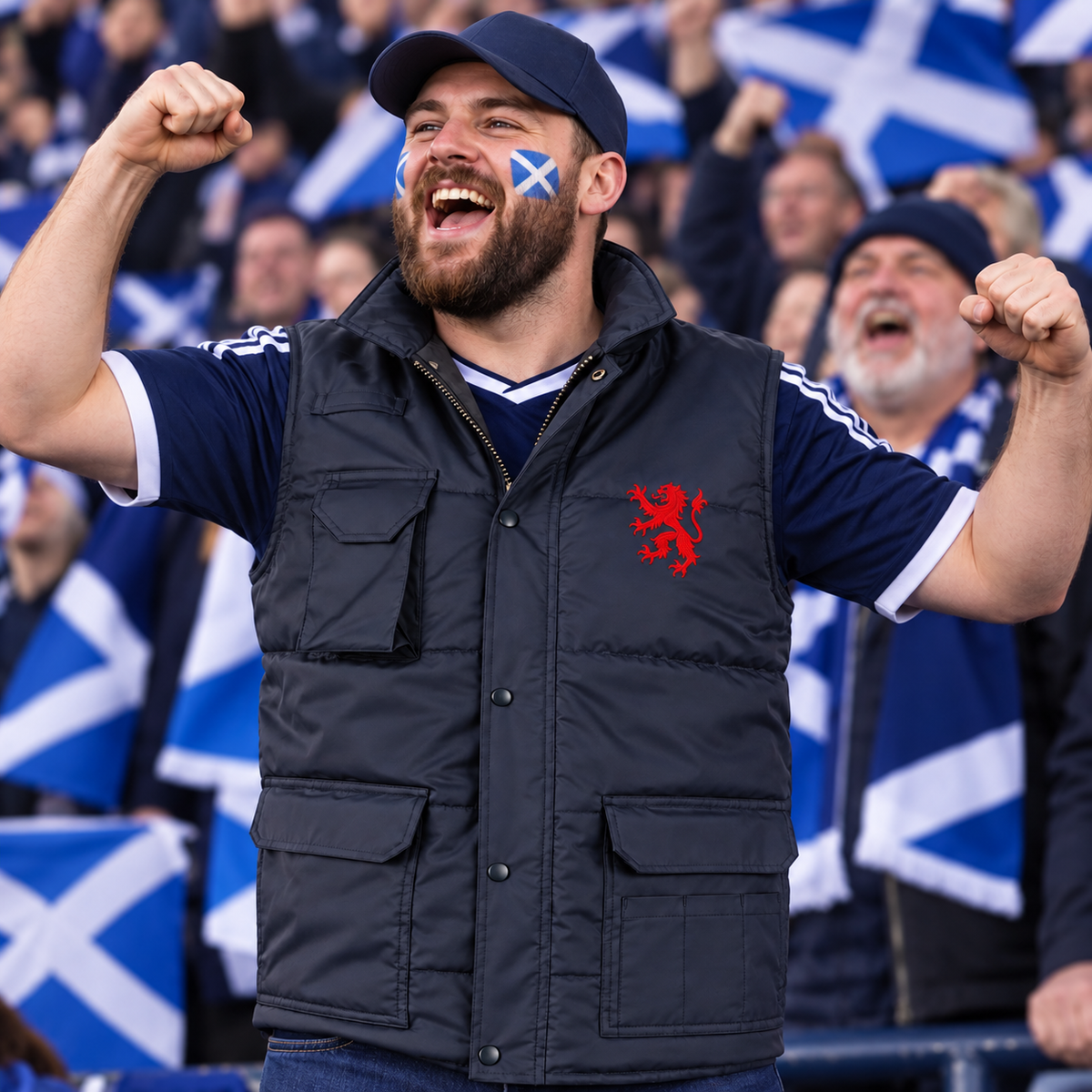 Scotland Football Body Warmers