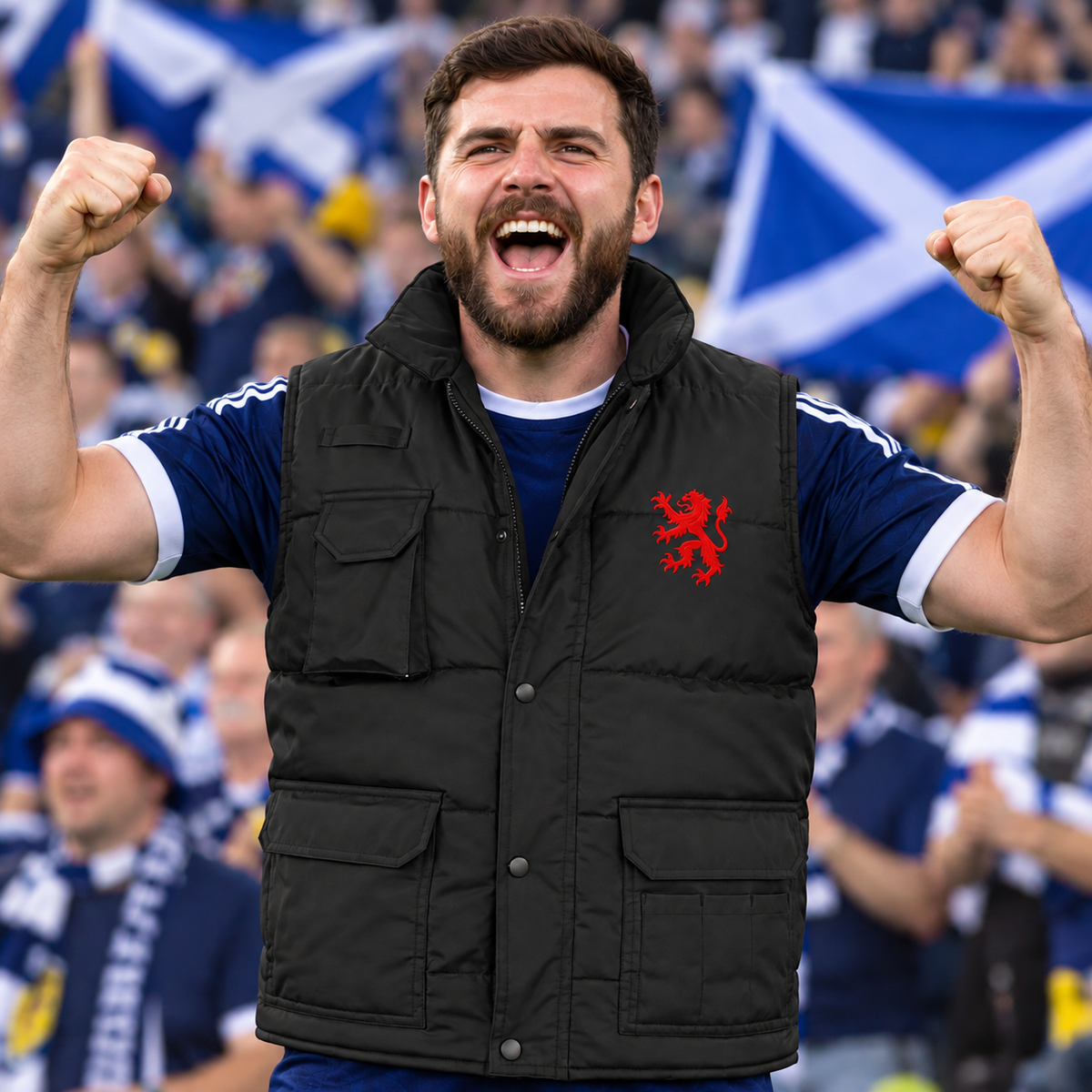 Scotland Football Body Warmers