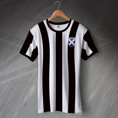 Scotland Ringer Shirt with Embroidered Badge