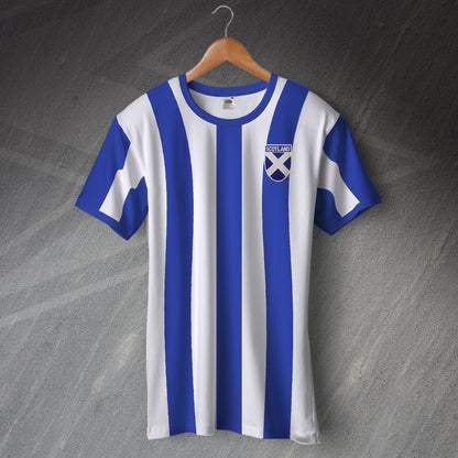 Scotland Ringer Shirt with Embroidered Badge