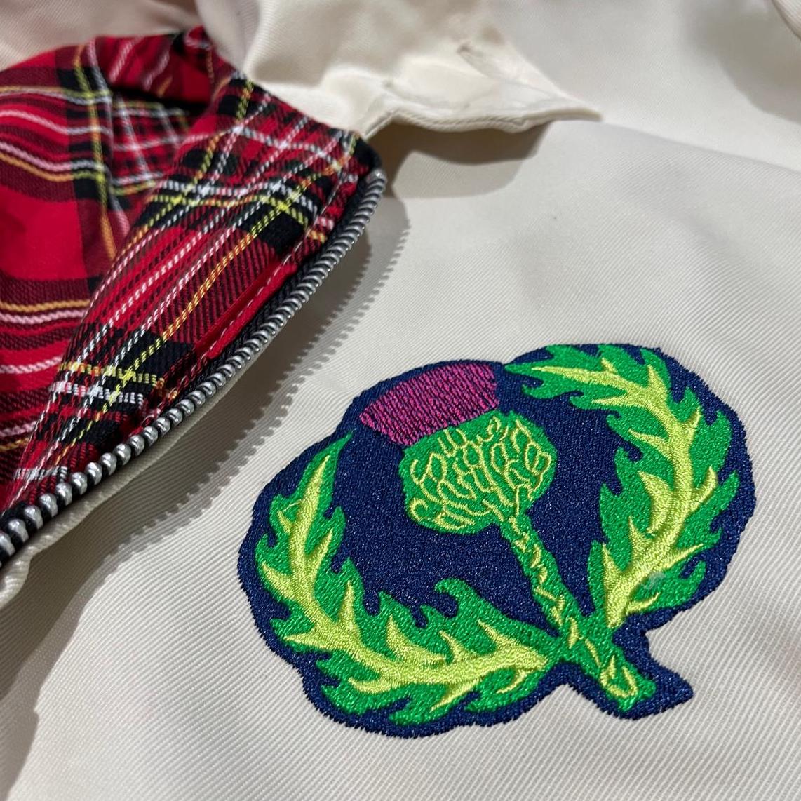 Scotland Rugby Tartan Jacket Mens